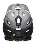 BELL Kolesarska čelada - SUPER DH - siva/črna