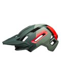 BELL Kolesarska čelada - SUPER AIR R SPHERICAL - zelena/rdeča