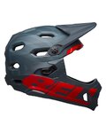 BELL Kolesarska čelada - SUPER DH SPHERICAL - modra/rdeča