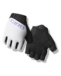 GIRO Kolesarske rokavice s kratkimi prsti - TESSA II GEL - bela/črna/vijolična/modra