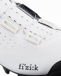 FIZIK Kolesarski čevlji - VENTO X3 OVERCURVE - bela/črna