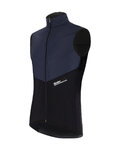 SANTINI Kolesarski brezrokavnik - REDUX VIGOR - modra/črna