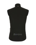 SANTINI Kolesarski brezrokavnik - GUARD NIMBUS - črna