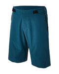 SANTINI Kolesarske kratke hlače brez naramnic - FULCRO - modra