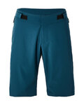 SANTINI Kolesarske kratke hlače brez naramnic - FULCRO - modra