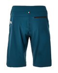 SANTINI Kolesarske kratke hlače brez naramnic - FULCRO - modra