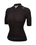 SANTINI Kolesarski dres s kratkimi rokavi - REDUX SPEED - črna