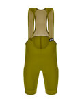 SANTINI Kolesarske kratke hlače z naramnicami - RTR - zelena