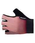 SANTINI Kolesarske rokavice s kratkimi prsti - LUCE - rožnata