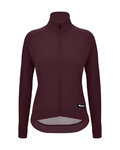 SANTINI Kolesarski dres z dolgimi rokavi zimski - RTR - bordo