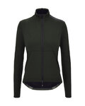 SANTINI Kolesarska  podaljšana jakna - WINDBLOCK - zelena