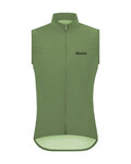 SANTINI Kolesarski brezrokavnik - RTR WIND - zelena