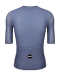 SANTINI Kolesarski dres s kratkimi rokavi - SUPER LITE - siva