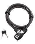 KRYPTONITE ključavnica za kolo - KRYPTOFLEX 1518 - črna