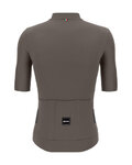 SANTINI Kolesarski dres s kratkimi rokavi - SENSATION - siva