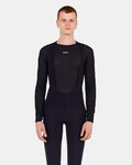 SANTINI Kolesarska  majica z dolgimi rokavi - DRY - črna