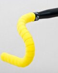BIKERIBBON trak za krmilo - CORK GEL - rumena