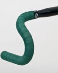 BIKERIBBON trak za krmilo - CORK GEL - zelena