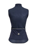 SANTINI Kolesarski brezrokavnik - NEBULA - modra