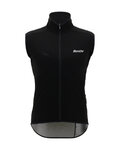 SANTINI Kolesarski brezrokavnik - GUARD NIMBUS - črna