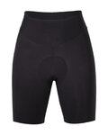 SANTINI Kolesarske kratke hlače brez naramnic - KICK OFF - črna
