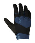 SCOTT Kolesarske  rokavice z dolgimi prsti - ENDURO - modra/črna