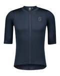 SCOTT Kolesarski dres s kratkimi rokavi - PREMIUM - modra