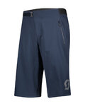 SCOTT Kolesarske kratke hlače brez naramnic - VERTIC W/PAD - modra