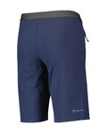 SCOTT Kolesarske kratke hlače brez naramnic - TRAIL 10 LS/FIT W/PAD JR - modra