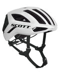 SCOTT Kolesarska čelada - CENTRIC PLUS (CE) - bela/črna