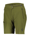 SCOTT Kolesarske kratke hlače brez naramnic - EXPLORAIR LIGHT W - zelena