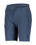 SCOTT Kolesarske kratke hlače brez naramnic - EXPLORAIR LIGHT W - svetlo modra