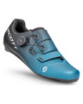 SCOTT Kolesarski čevlji - TEAM BOA - črna/turkizna