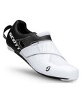 SCOTT Kolesarski čevlji - TRI SPRINT - črna/bela