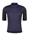 SCOTT Kolesarski dres s kratkimi rokavi - GRAVEL 10 - modra/črna