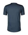 SCOTT Kolesarski dres s kratkimi rokavi - GRAVEL 20 - modra