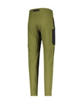 SCOTT Kolesarske dolge hlače brez naramnic - EXPLORAIR TECH - zelena/črna