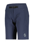 SCOTT Kolesarske kratke hlače brez naramnic - EXPLORAIR TECH - modra