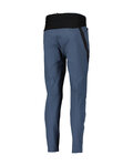 SCOTT Kolesarske dolge hlače brez naramnic - EXPLORAIR FAST - modra