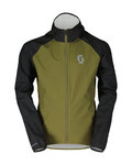 SCOTT Kolesarska  vetru odporna jakna - WP JR - zelena/črna