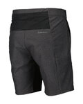 SCOTT Kolesarske kratke hlače brez naramnic - Gravel - črna