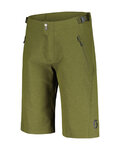 SCOTT Kolesarske kratke hlače brez naramnic - TRAIL FLOW PRO - zelena