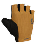 SCOTT Kolesarske rokavice s kratkimi prsti - ESSENTIAL GEL SF - rjava/črna
