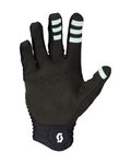SCOTT Kolesarske  rokavice z dolgimi prsti - DH FACTORY - zelena/črna