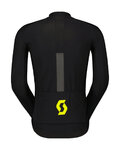 SCOTT Kolesarska  vetru odporna jakna - RC PRO WARM HYBRID GTX WS - črna/rumena