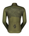 SCOTT Kolesarski dres z dolgimi rokavi zimski - TEAM WARM GRAPHICS - zelena