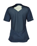 SCOTT Kolesarski dres s kratkimi rokavi - TRAIL VERTIC SS W - modra/zelena