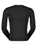 SCOTT Kolesarski dres z dolgimi rokavi zimski - TRAINING - črna