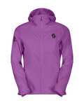 SCOTT Kolesarska  vetru odporna jakna - EXPLORAIR LIGHT WB W - vijolična