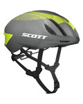 SCOTT Kolesarska čelada - CADENCE PLUS - siva/zelena